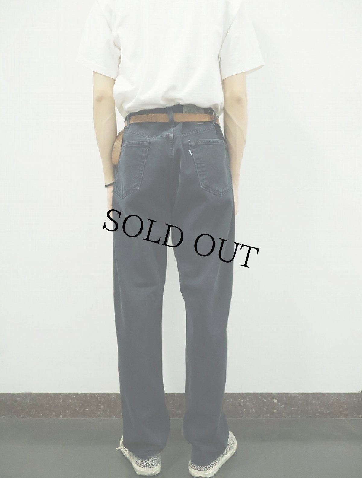 画像3: 90's Levi's SILVERTAB USA製 "Relaxed" ブラックデニムパンツ W38 (3)