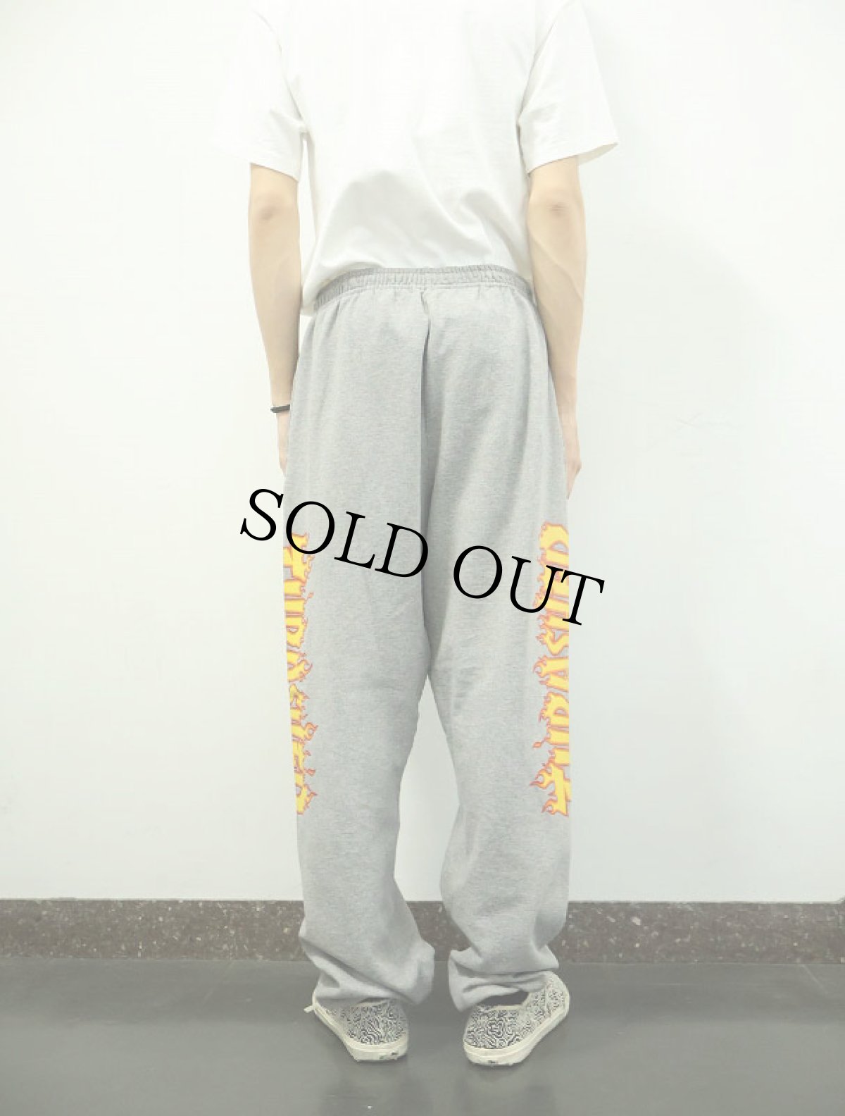 画像3: THRASHER ロゴプリントスウェットパンツ XL (3)