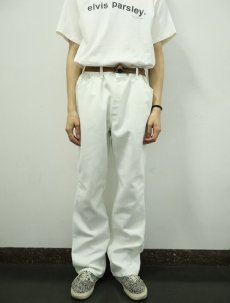 画像2: 80's Dickies ツイルワークパンツ フラッシャー付き DEADSTOCK W36 (2)