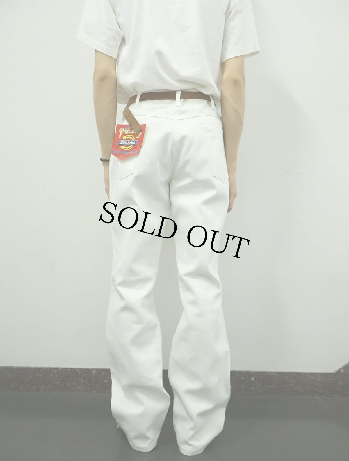 画像3: 80's Dickies ツイルワークパンツ フラッシャー付き DEADSTOCK W36 (3)