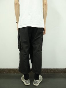 画像3: GAP クロップド カーゴパンツ BLACK XL (3)