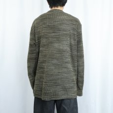 画像3: KENZO ITALY製 リブ編みロンT XXL (3)