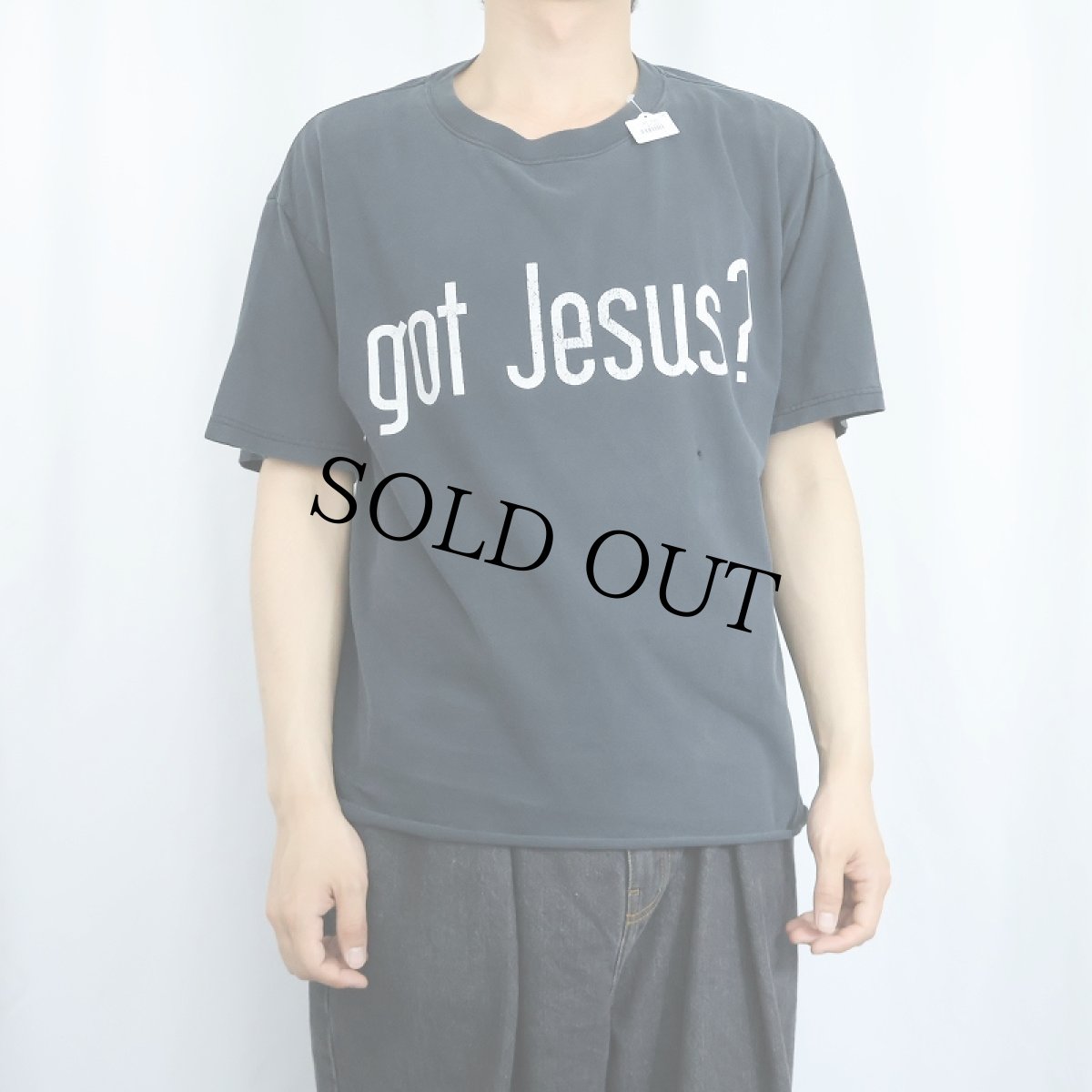 画像2: "got Jesus?" 広告パロディ プリントTシャツ BLACK (2)