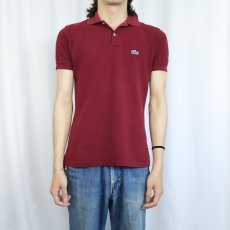 画像2: 70〜80's IZOD LACOSTE ロゴワッペン ポロシャツ (2)