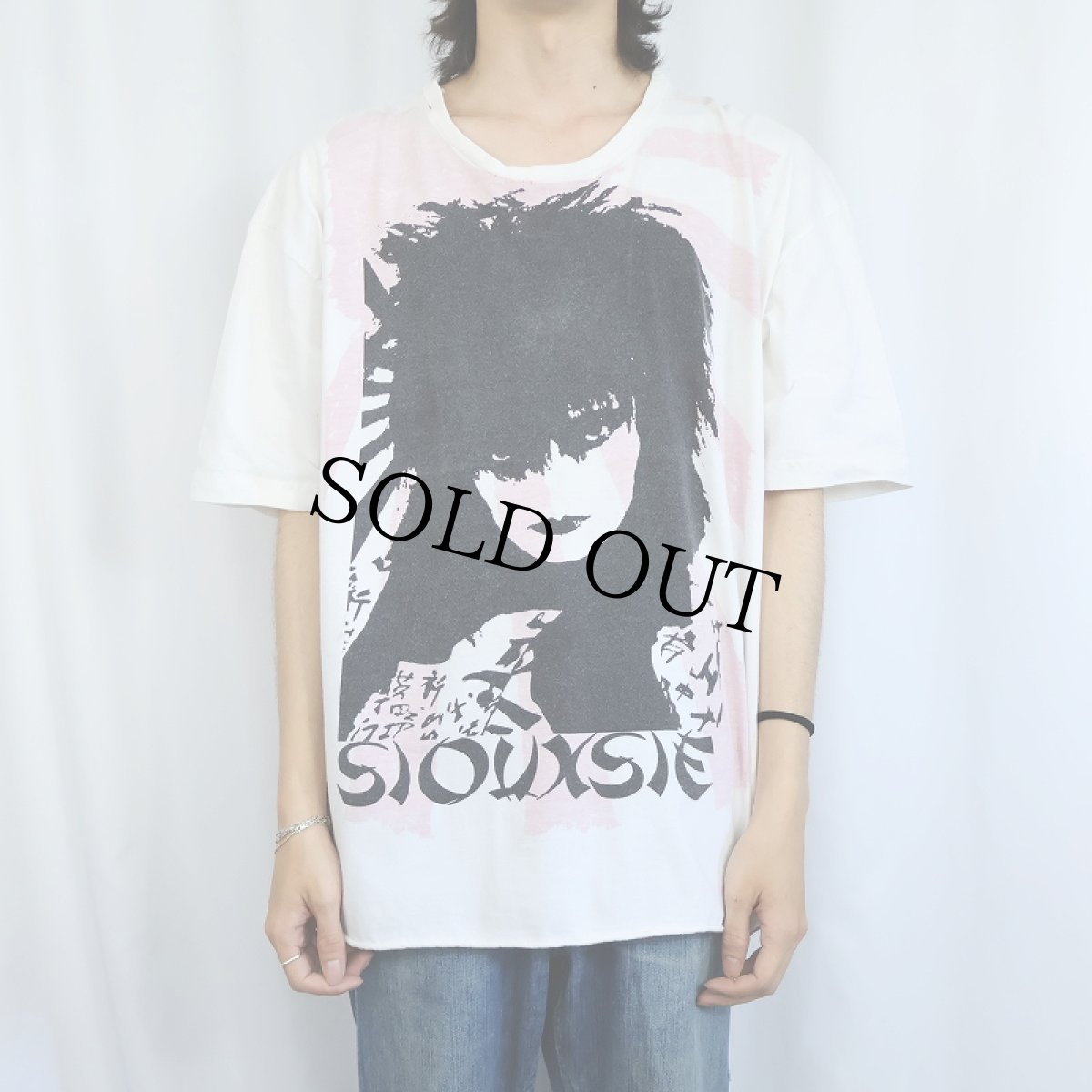 画像2: MOSQUITOHEAD "Siouxsie and the Banshees" ロックバンドプリントTシャツ 2XL (2)
