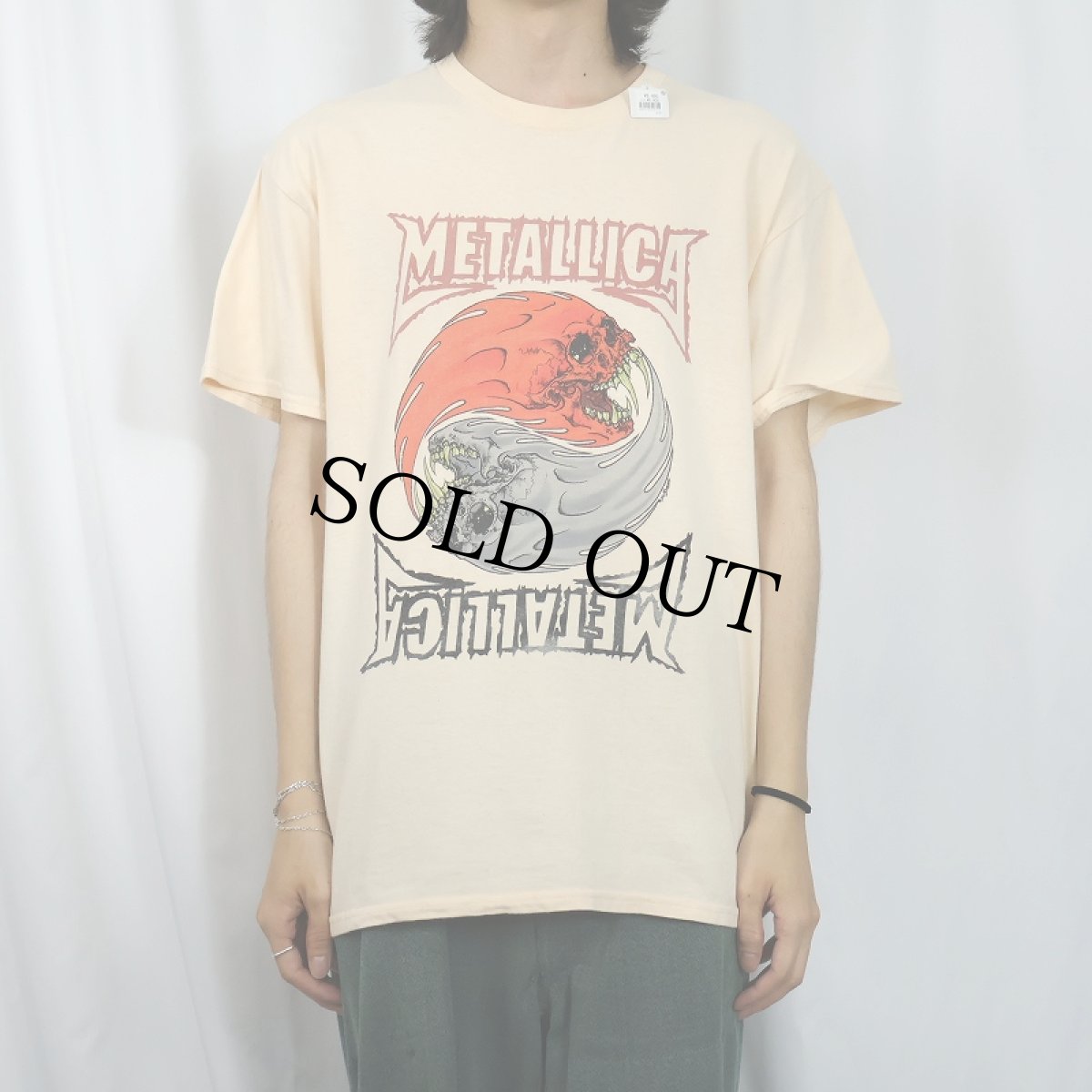 画像2: METALLICA ヘヴィメタルバンドプリントTシャツ L (2)