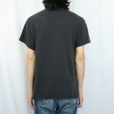画像3: I hate you スマイルプリントTシャツ BLACK (3)
