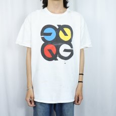 画像2: Quad Graphics 印刷会社 ロゴプリントTシャツ XL (2)