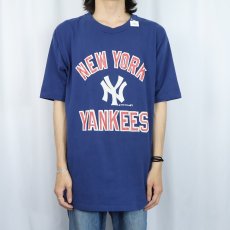 画像2: 80's NEW YORK YANKEES USA製 プリントTシャツ 2X (2)