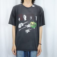 画像2: THE BEATLESロックバンドプリントTシャツ BLACK (2)