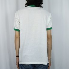 画像3: 70〜80's Scope USA製 マウスウォッシュブランド プリントリンガーTシャツ XL (3)