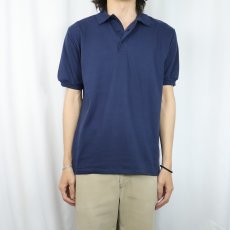 画像2: SCREEN STARS ポロシャツ NAVY M (2)