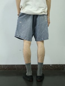 画像3: IZOD ペンキペイント 2タックチノショーツ W35 (3)