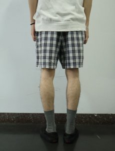 画像3: Lee CASUALS マドラスチェック柄 1タック コットンショーツ W31 (3)