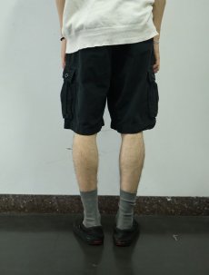 画像3: Ralph Lauren POLO JEANS リップストップ コットンカーゴショーツ BLACK W32 (3)