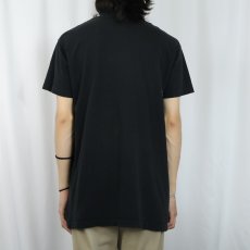 画像3: 90's Hanes 無地ポケットTシャツ BLACK (3)
