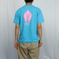 画像4: 80〜90's ZEBCO Rhino Rod 釣具メーカー アニマルプリントTシャツ (4)
