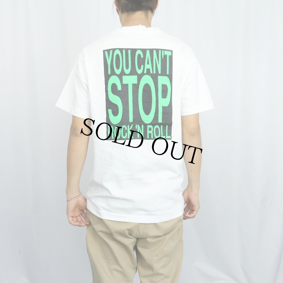 画像3: 90's USA製 "WLUP 97.9FM" ロック専門ラジオ局プリントTシャツ L (3)