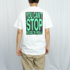 画像3: 90's USA製 "WLUP 97.9FM" ロック専門ラジオ局プリントTシャツ L (3)