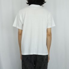 画像3: 90's USA製 ヒヤシンス プリントTシャツ L (3)