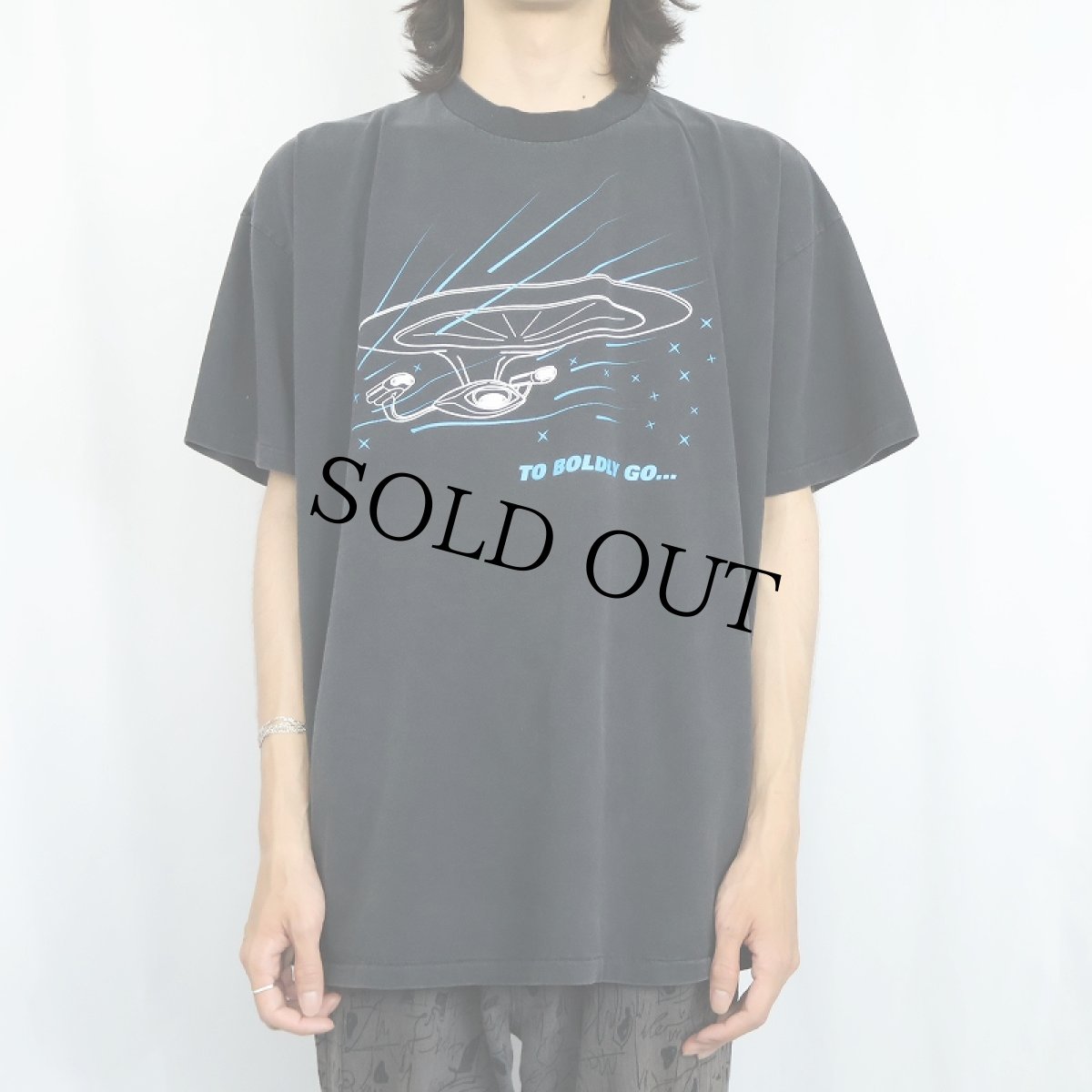 画像2: MURPHY'S ENTERPRISE テレビドラマパロディプリントTシャツ BLACK XXL (2)