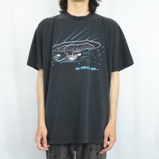 画像2: MURPHY'S ENTERPRISE テレビドラマパロディプリントTシャツ BLACK XXL (2)