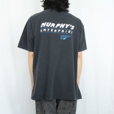 画像3: MURPHY'S ENTERPRISE テレビドラマパロディプリントTシャツ BLACK XXL (3)