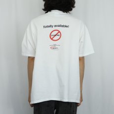 画像4: ORBiT "Available?" IT企業 プリントTシャツ XL (4)