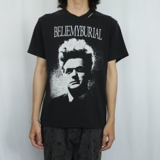 画像2: BELIE MY BURIAL パロディプリント デスコアバンドTシャツ BLACK M (2)