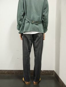 画像3: 90's Levi's 501 USA製 サルファブラックデニムパンツ W34 (3)