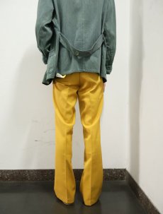 画像4: Stephens ピケ ウエスタンスラックス フラッシャー付きDEADSTOCK W35 (4)