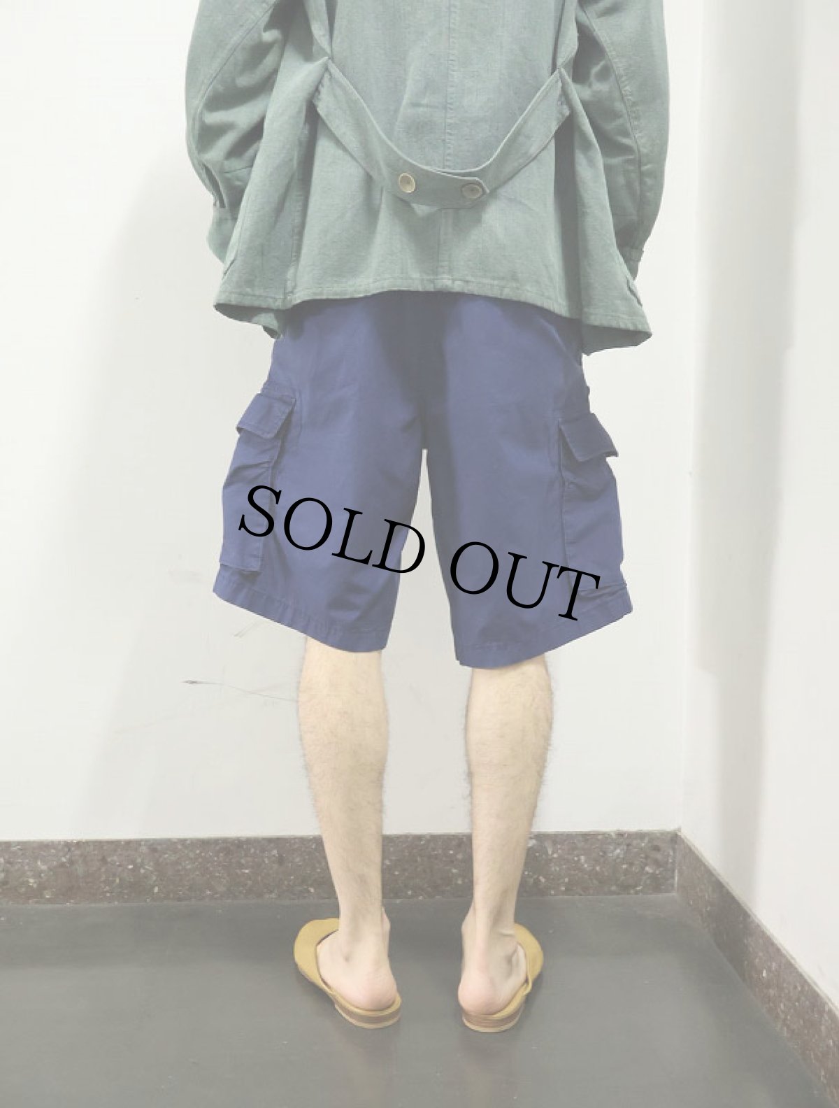 画像3: POLO Ralph Lauren コットンカーゴショーツ W34 (3)