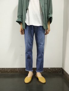 画像2: 60~70's LEVI'S 606 BIGE デニムパンツ W33 (2)