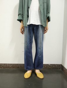 画像2: 50〜60's LEVI'S 501XX "ギャラ入り&オフセット" デニムパンツ W37 (2)