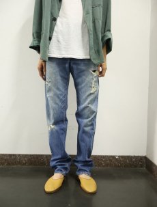 画像2: 70's Levi's 505 66single デニムパンツ W34 (2)