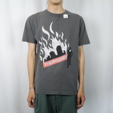 画像2: THURSDAY ポスト・ハードコアバンド プリントTシャツ M (2)