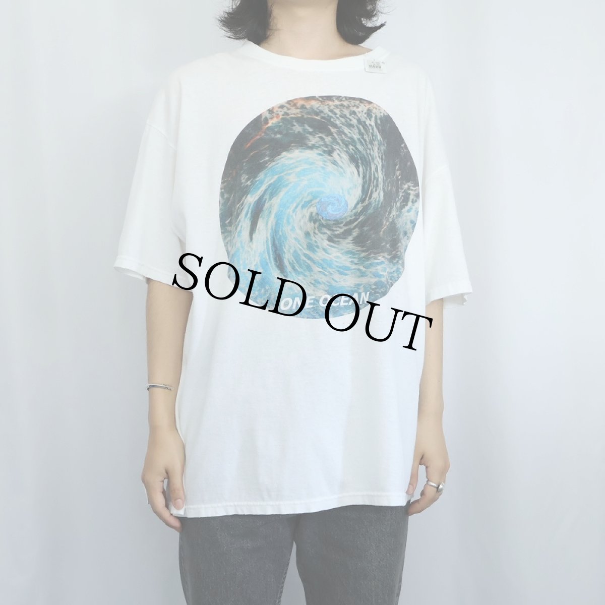 画像3: Waterphone "ONE OCEAN" 打楽器プリントTシャツ 2X (3)