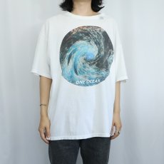 画像3: Waterphone "ONE OCEAN" 打楽器プリントTシャツ 2X (3)
