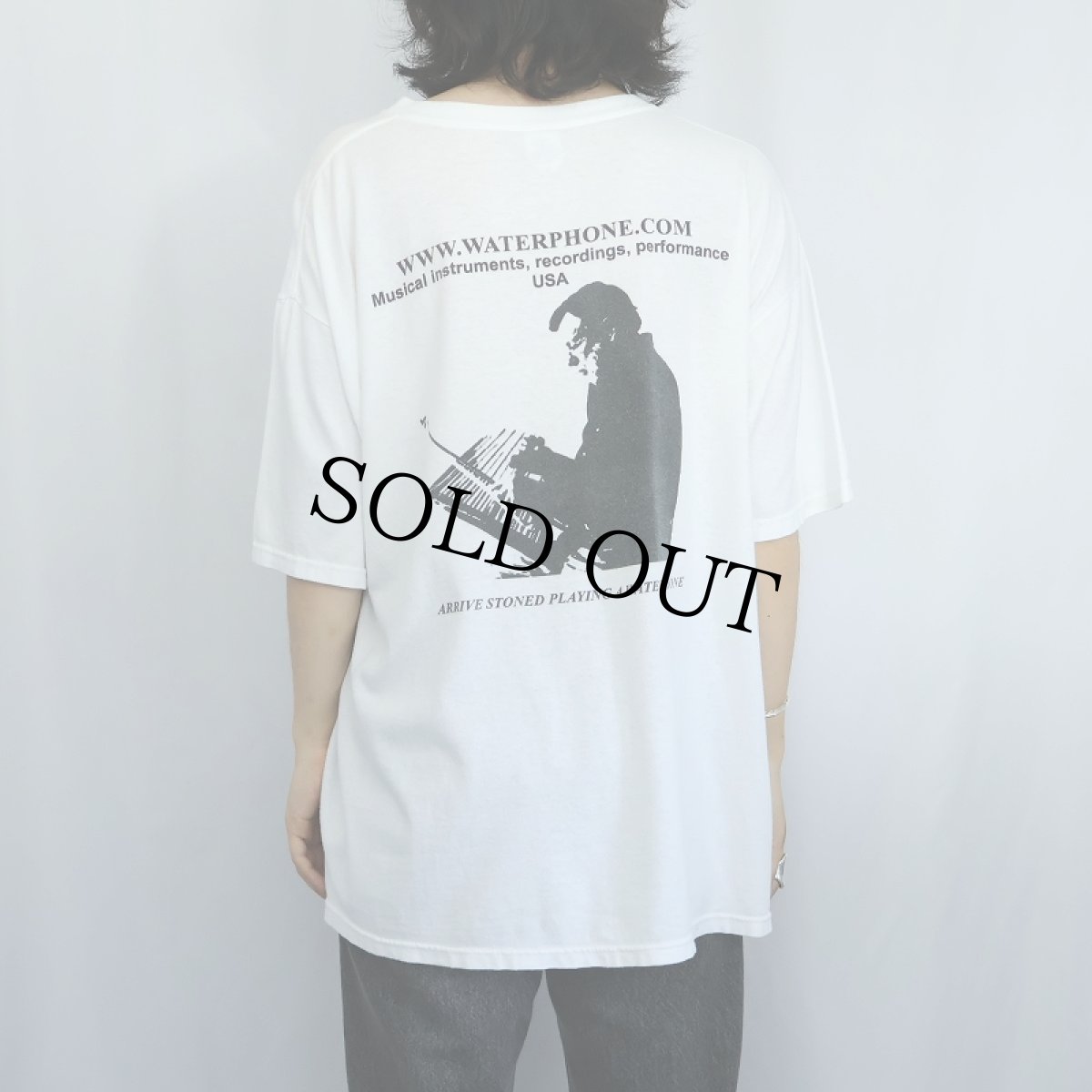 画像4: Waterphone "ONE OCEAN" 打楽器プリントTシャツ 2X (4)