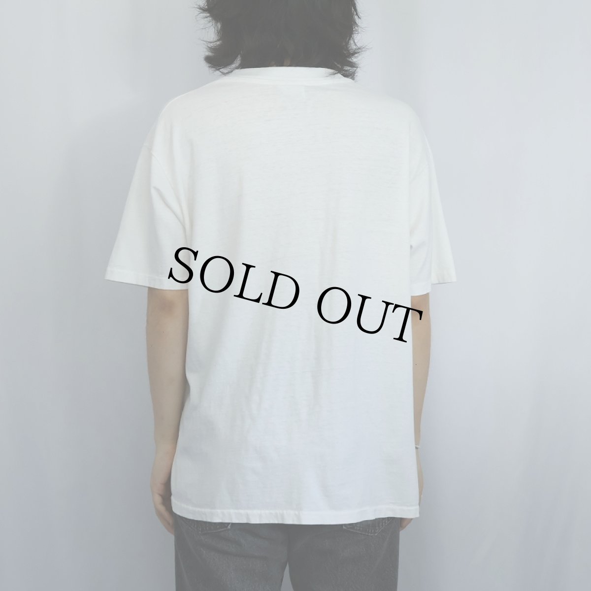 画像3: 80's USA製 "Tree Roots Man" アートプリントTシャツ XL (3)