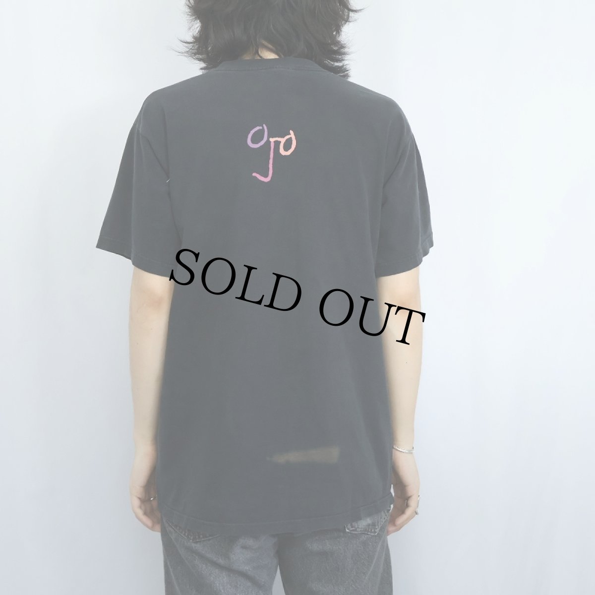 画像3: 90's〜 John Lennon ミュージシャン プリントTシャツ BLACK (3)