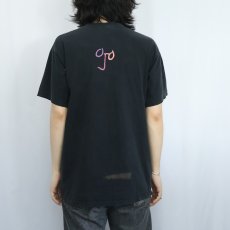 画像3: 90's〜 John Lennon ミュージシャン プリントTシャツ BLACK (3)