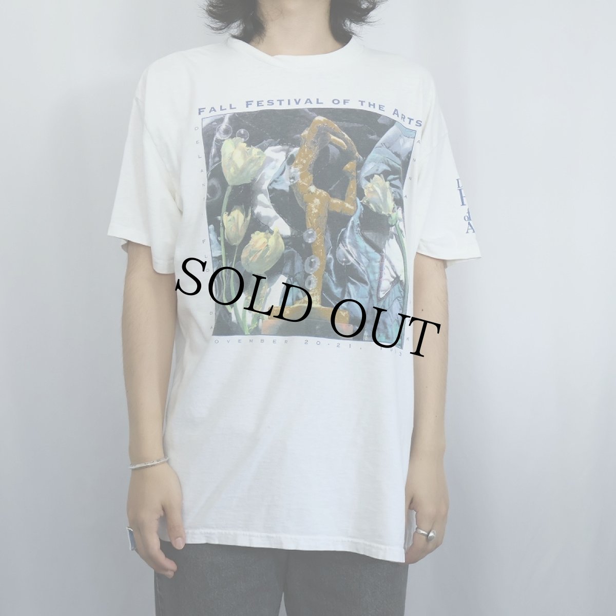 画像2: 90's〜 USA製 "FALL FESTIVAL OF THE ARTS" アートフェスティバル プリントTシャツ XL (2)