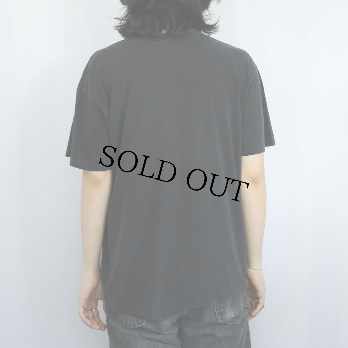 画像3: 80〜90's USA製 "HILWOOD ART MUSEUM" 博物館プリントTシャツ BLACK XL (3)