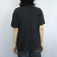 画像3: 80〜90's USA製 "HILWOOD ART MUSEUM" 博物館プリントTシャツ BLACK XL (3)