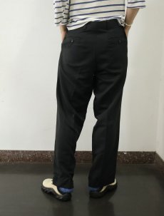 画像3: DOCKERS 2タックスラックス BLACK W34 (3)