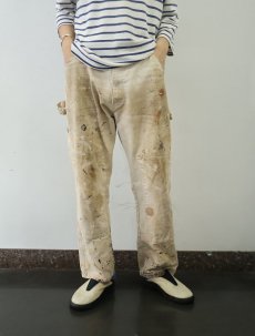 画像2: Dickies ペンキペイント コットンペインターパンツ W39 (2)