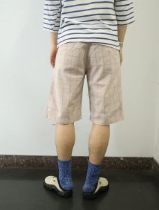 画像3: OAKLEY チェック柄 コットンショーツ W32 (3)