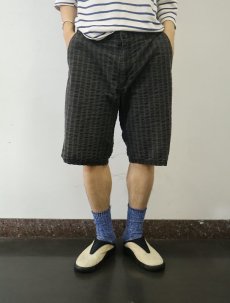 画像2: Calvin Klein チェック柄 シアサッカーショーツ W35 (2)