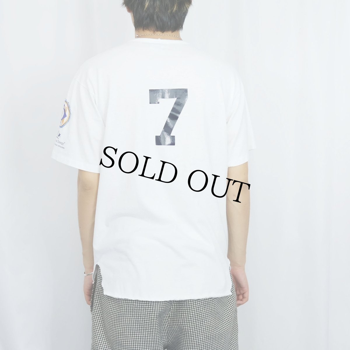 画像3: 90's USA製 MLB NEW YORK YANKEES ヘンリーネックTシャツ L (3)